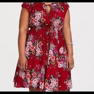 TORRID red dress